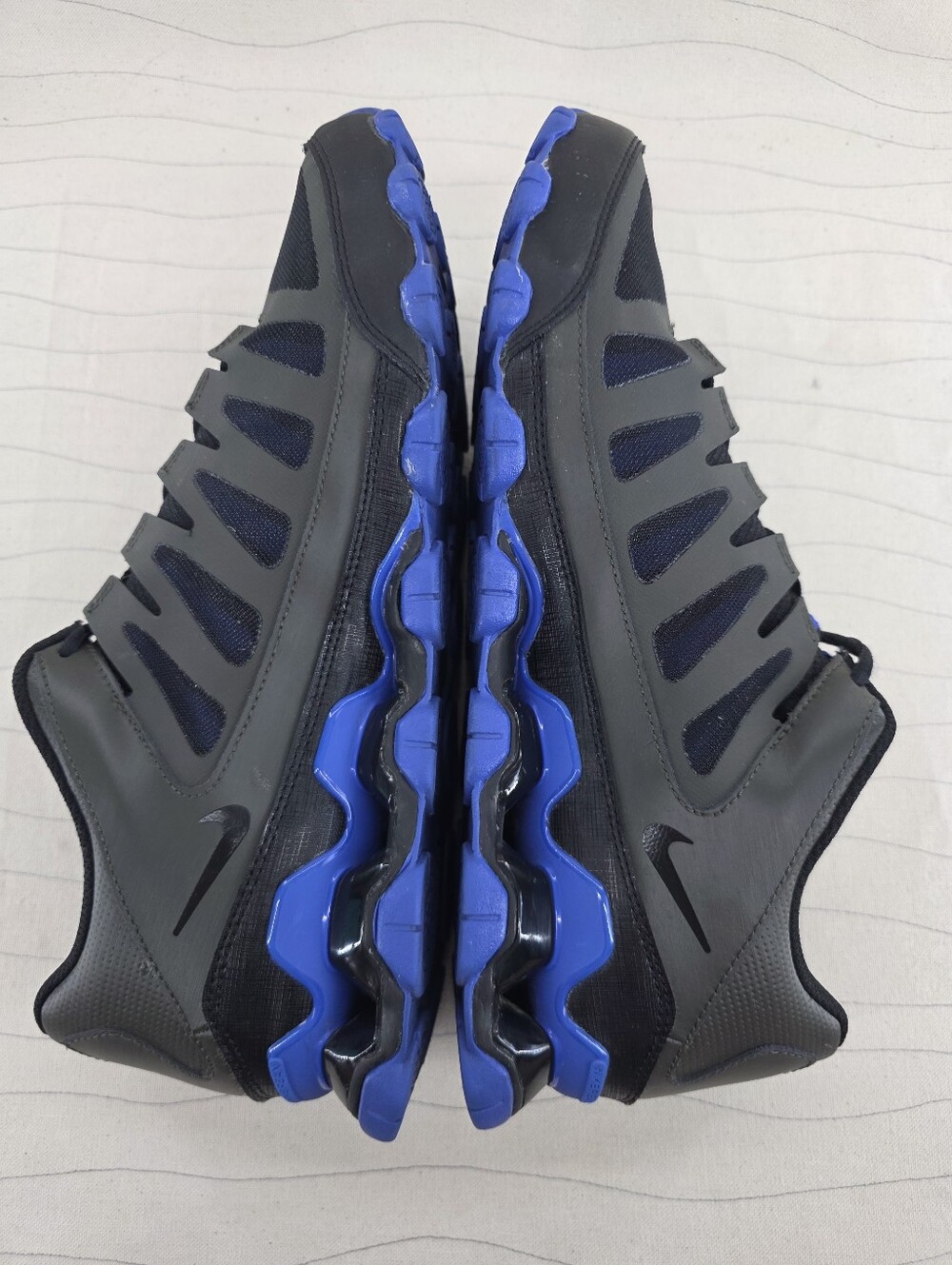 Nike Mens Reax 8 TR Running Black Racer Blue Sneakers Shoes 621716-012 Size 12 - Picture 8 of 15